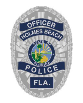 Holmes Beach Police badge